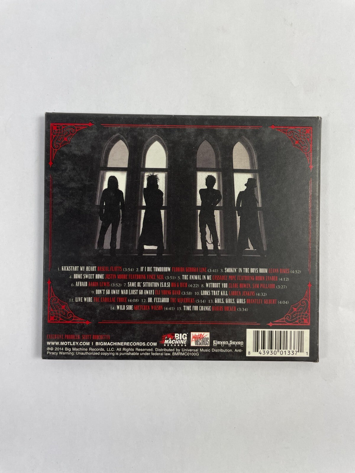 Nashville A Tribute To Motley Crue Outlaws Kickstart My Heart If I Die TommCD#72