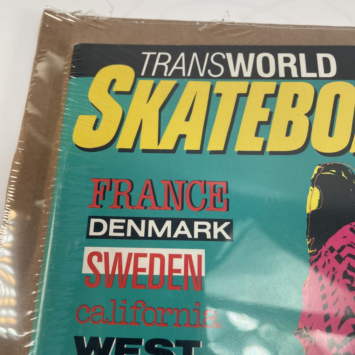 VINTAGE TRANSWORLD SKATEBOARDING MAGAZINE FEBRUARY 1986 Surf and Turf California