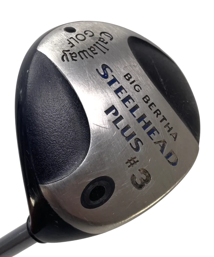 Callaway Big Bertha Steelhead Plus 3 Plus Fairway Wood Regular Flex Right Hand