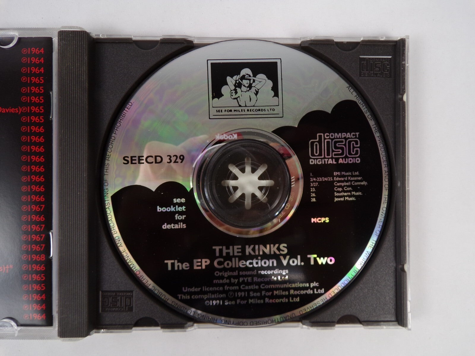 The Kinks Greatest Hits CD #9