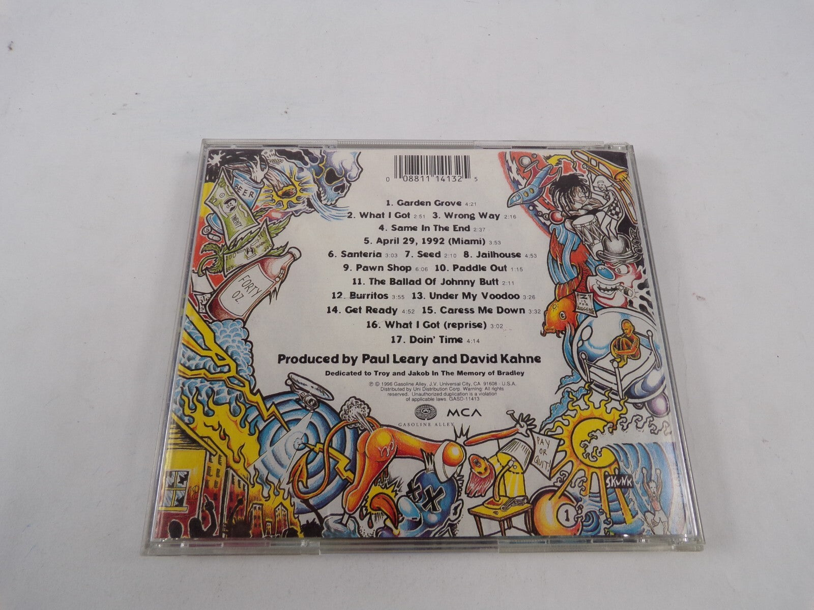 Sublime Parental Advisory Explicity Lyrics Garden Grove What I Got Wrong CD #40