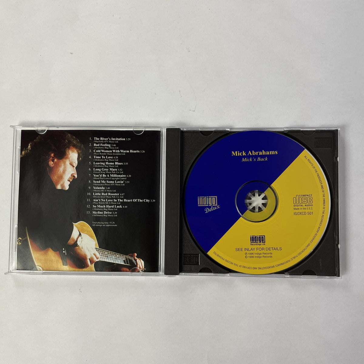 Mick Abrahams - Mick's Back CD (2008) #20