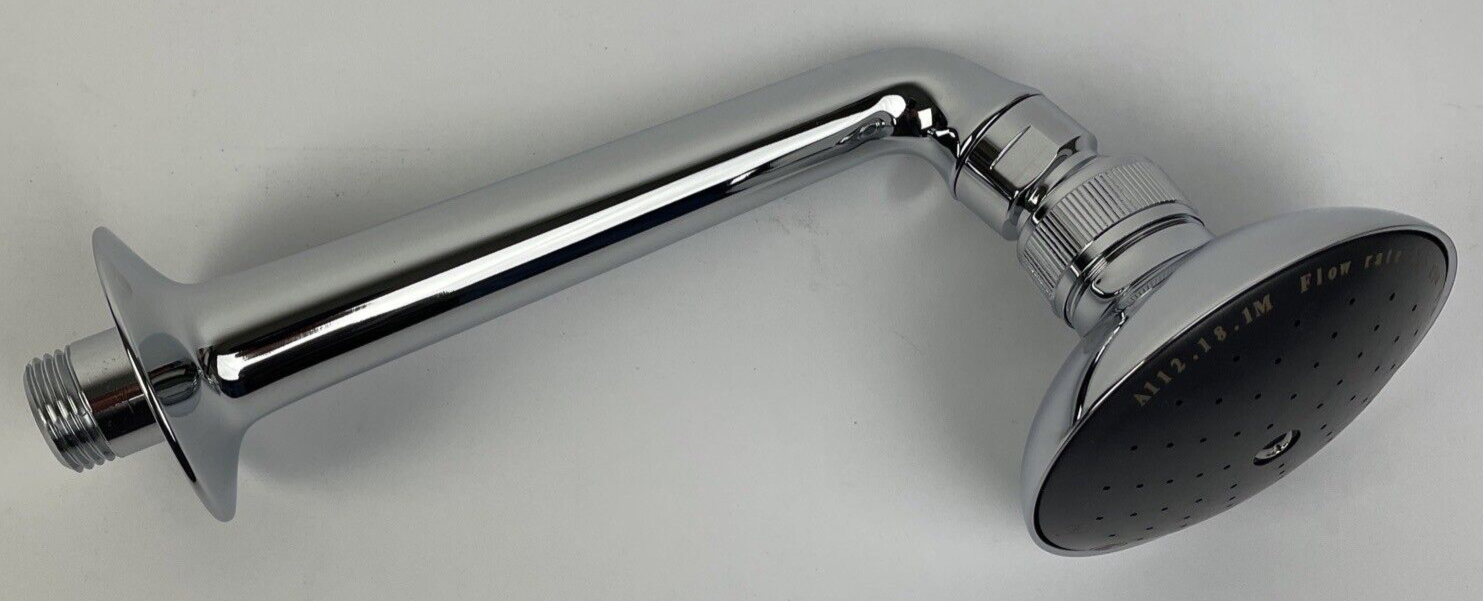 Tebisa Boston 6 inch rainfall massage shower head chrome wall mounted Spain