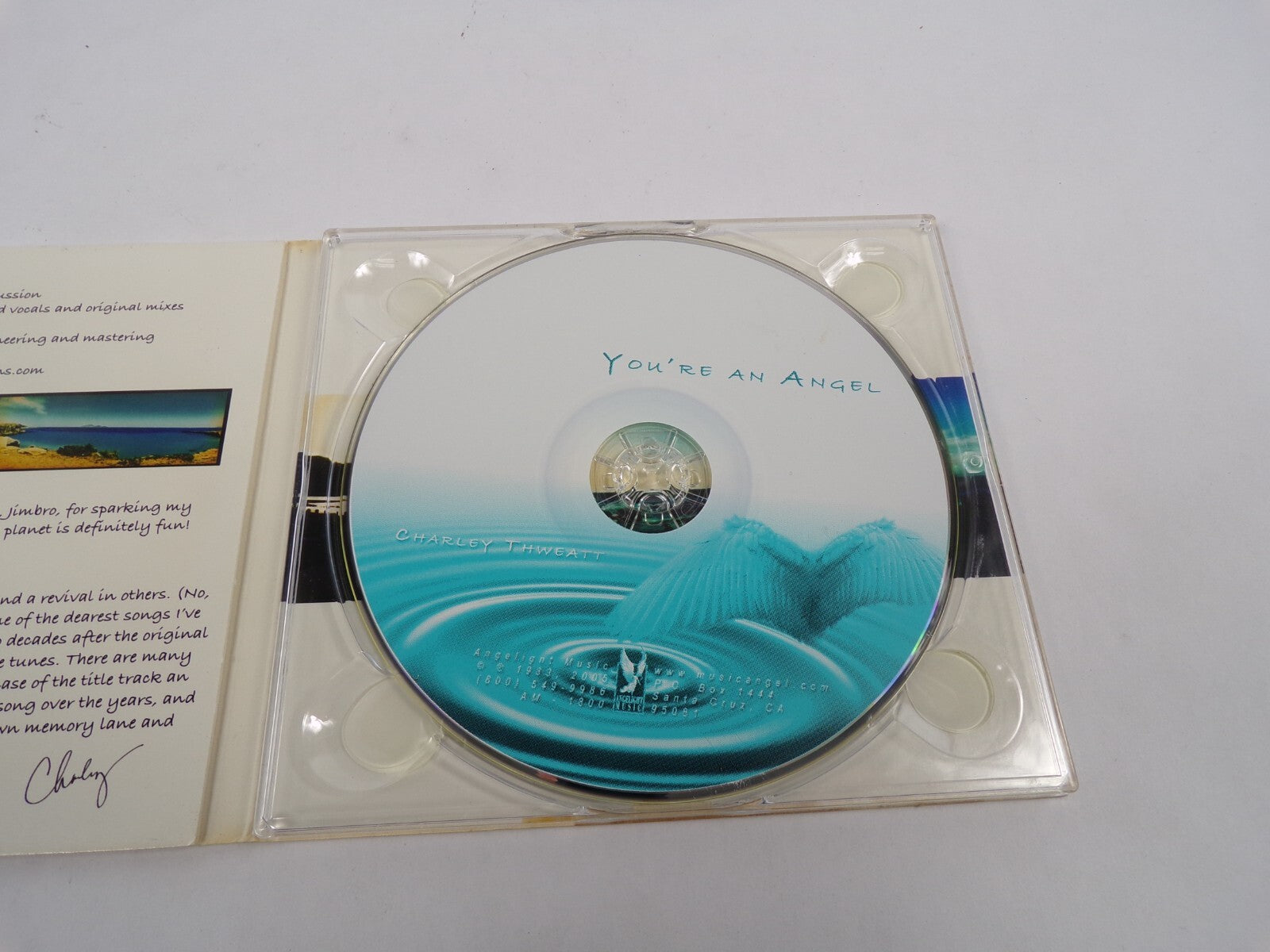 You're An Angel Charley Thweatt Be Still Kingdom Of Love In The Presence CD#28