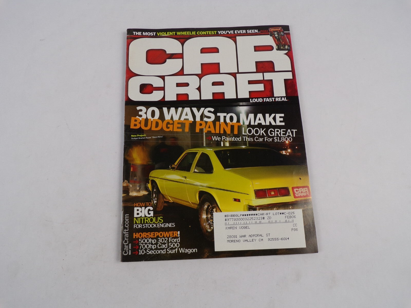 May 2005 Car Craft 30 Ways To Make Budget Paint Look Great The Most Voilent Cont