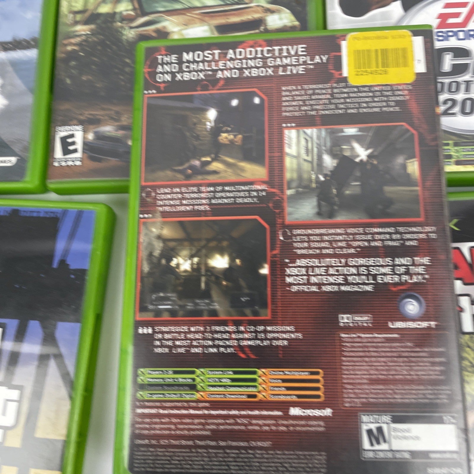 X Box One Games Lot (8) NBA NCAA Football FABLE GTA III Transworld Surf Starsky
