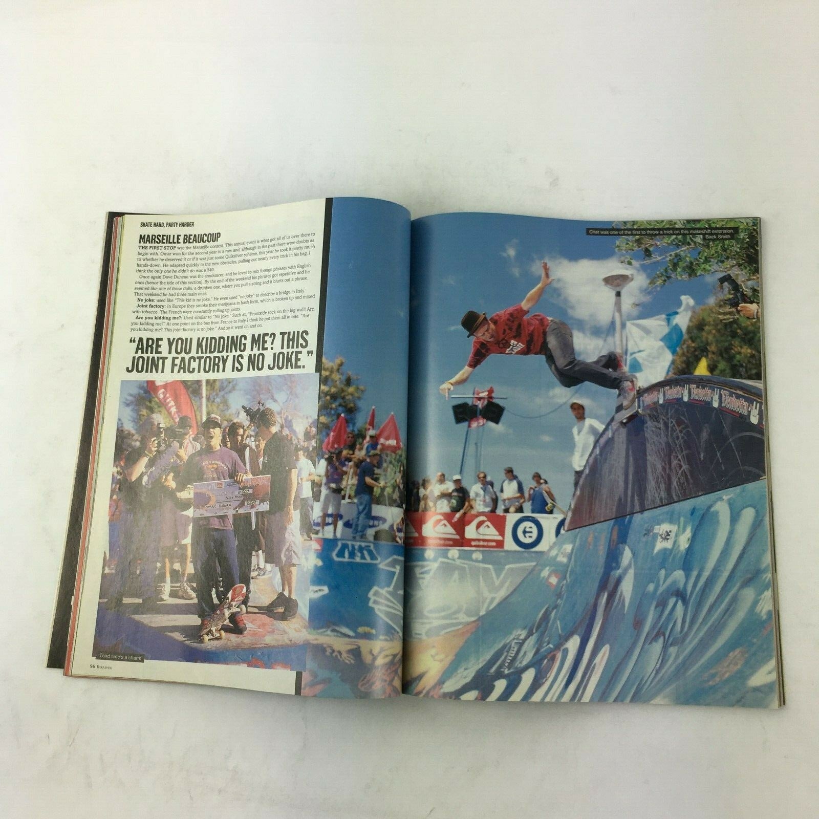November 2004 Thrasher Magazine Lopez Speedealer Rds Windsor James Lenny Rivas