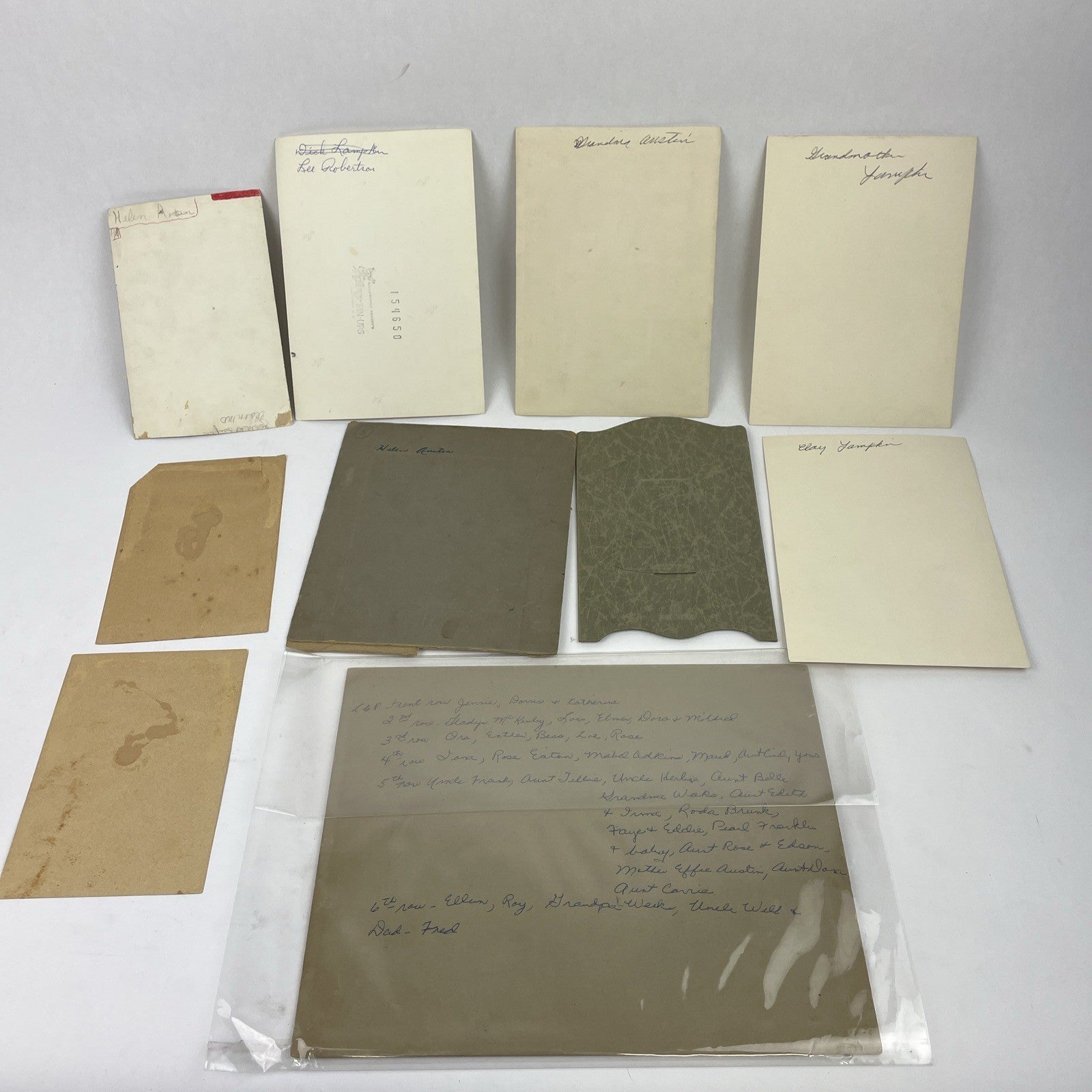 Lot of 10 Antique Daguerreotype & Tin Type Ferrotype Portrait Photographs 1800s
