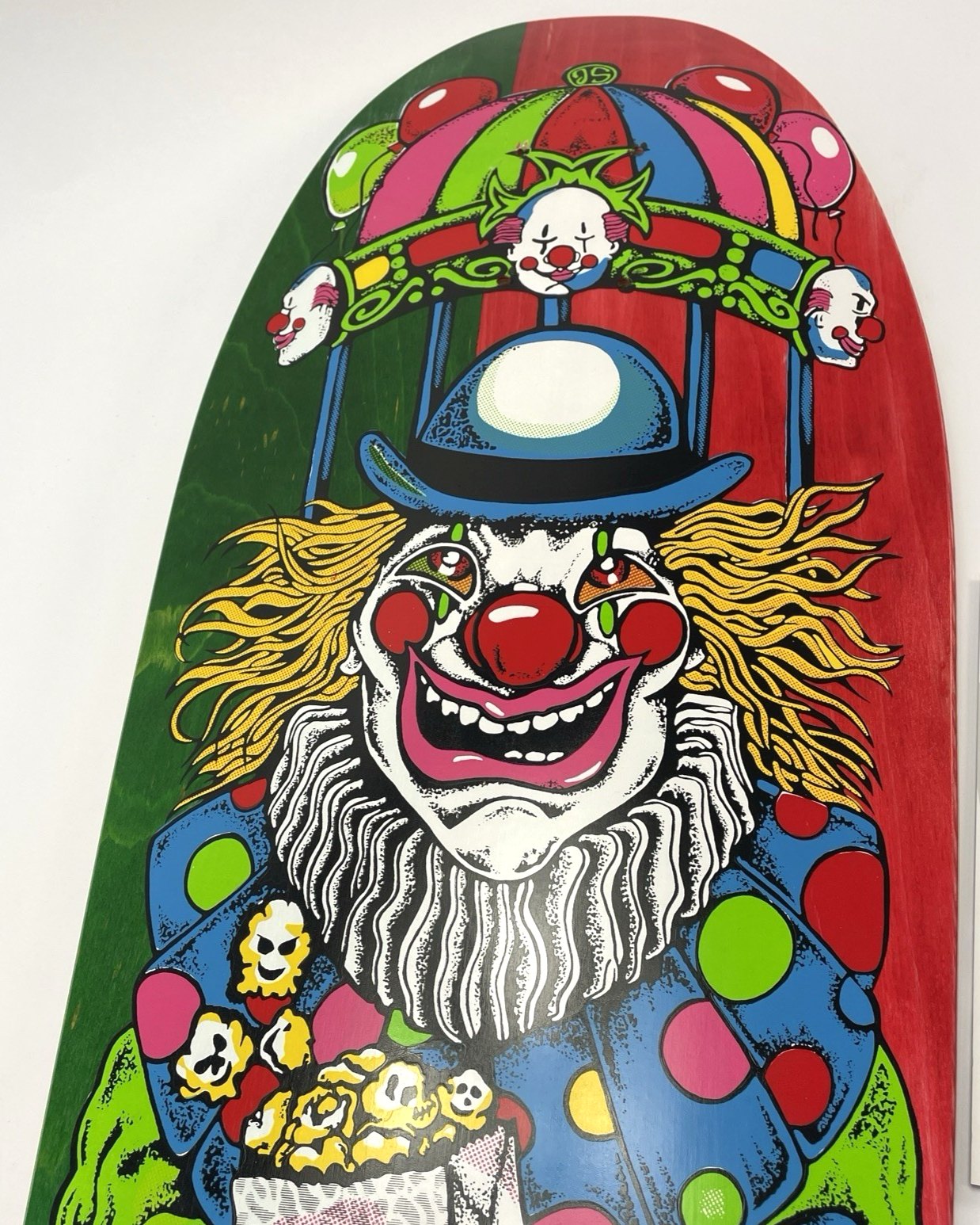 John Schultes A Series Clown H-Street Skateboard Deck Limited Edition #14 of 136