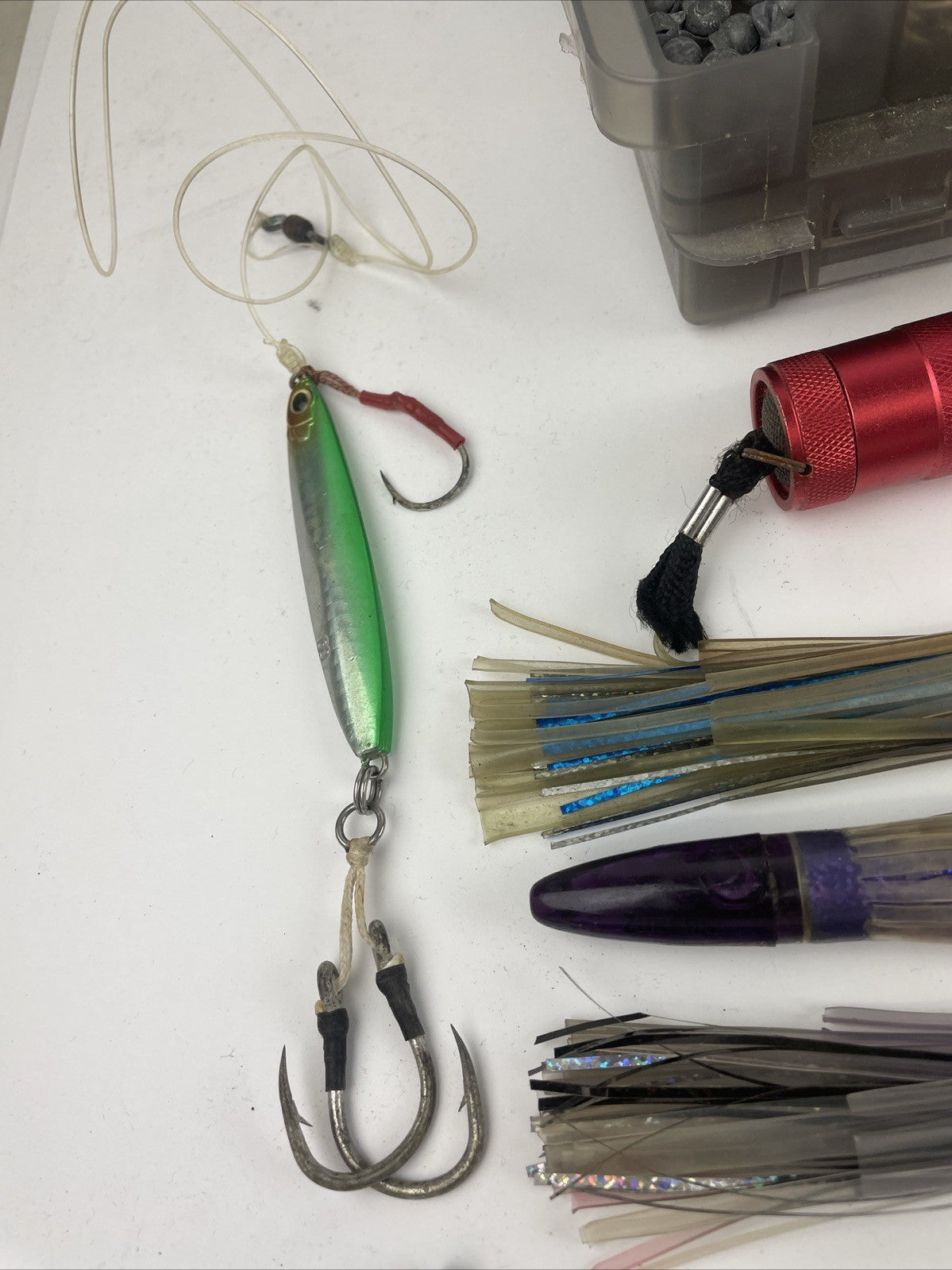 Salt water deep Sea Fishing Terminal Tackle Lot Zukers Lures Tady 45 Swim Baits