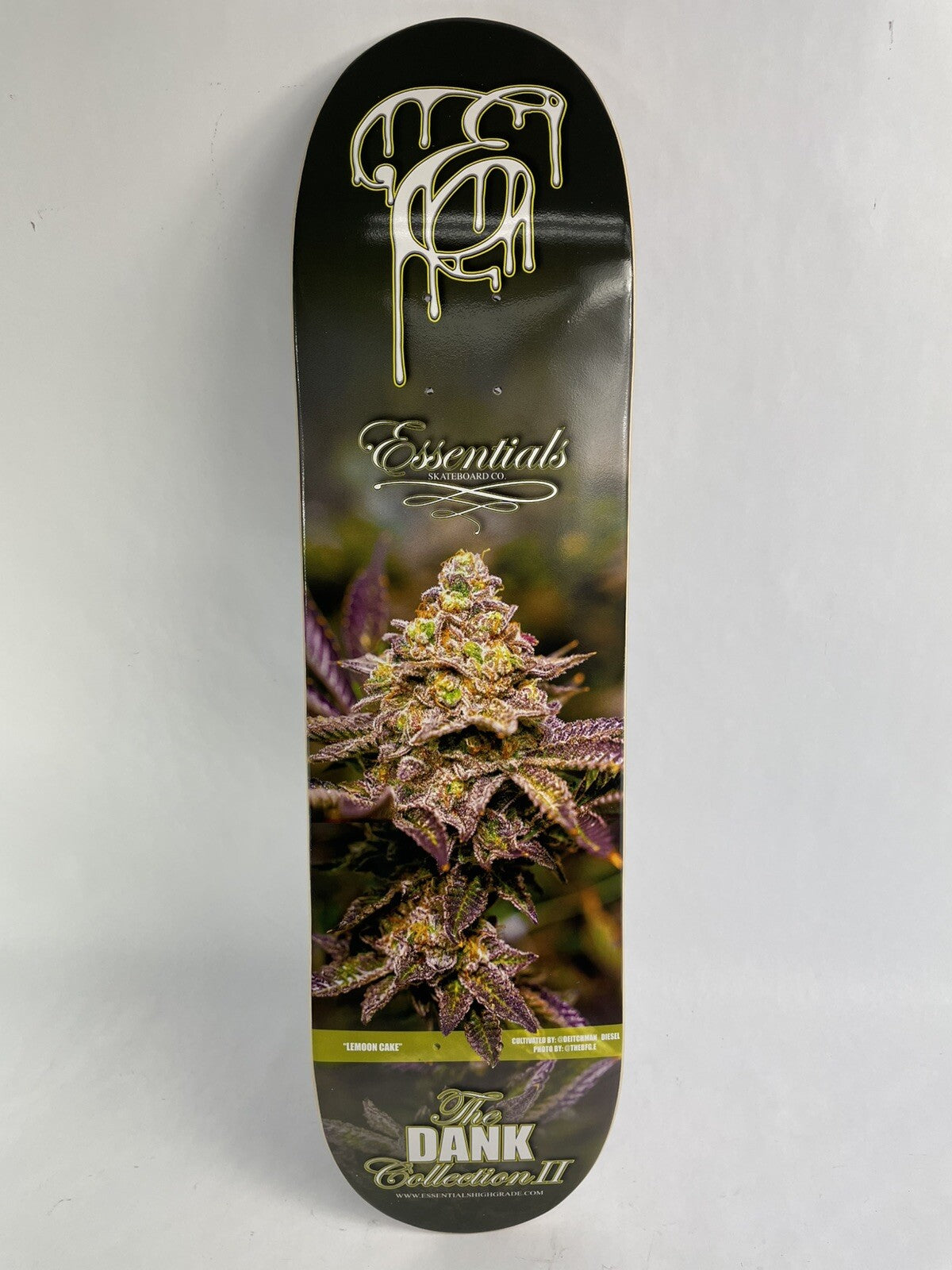 Lemoon Cake Cannabis week skateboards Hard rock maple 8.125" with grip