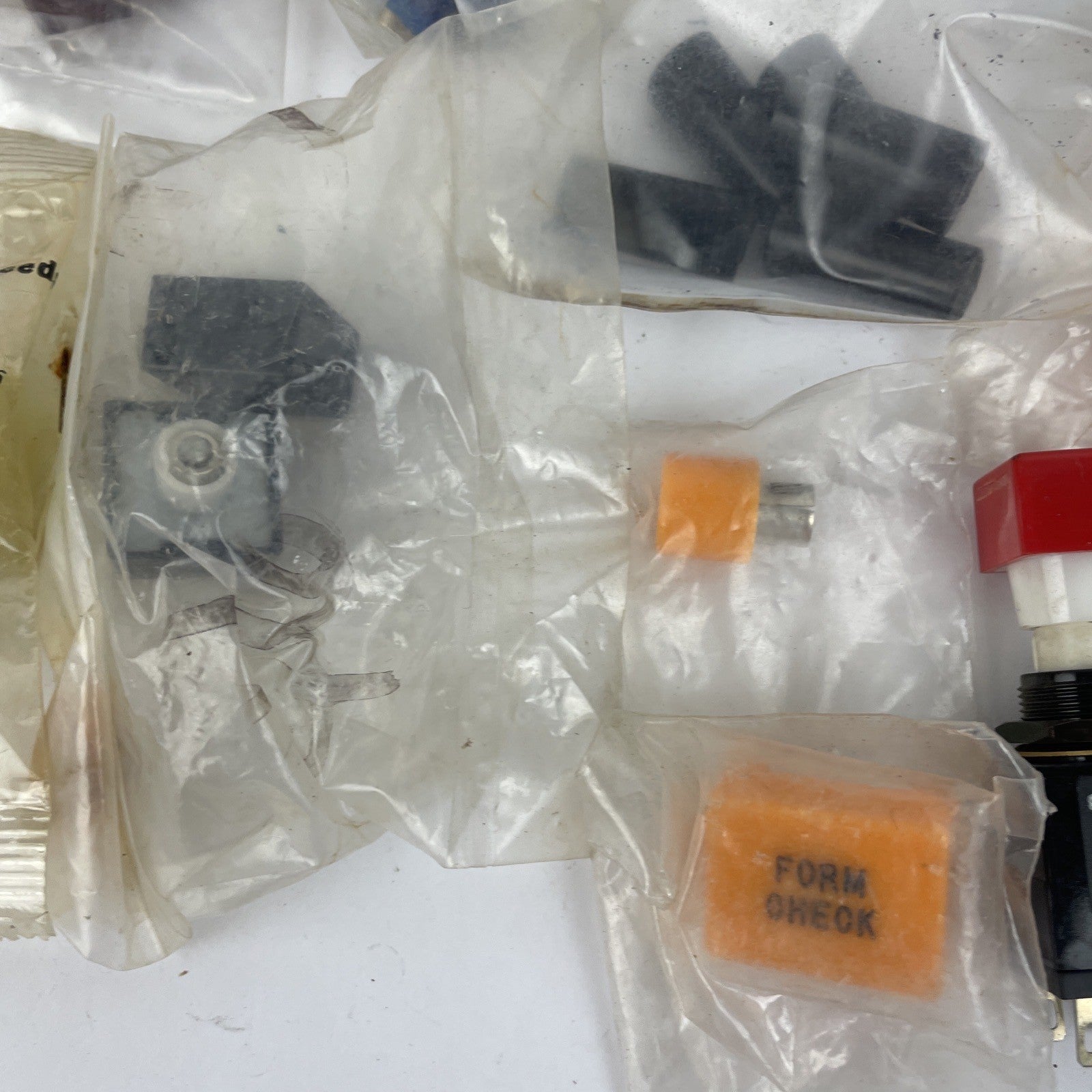 Huge Lot Of Square Push button Panel Lights Red Green Yellow Assorted shaft(s)