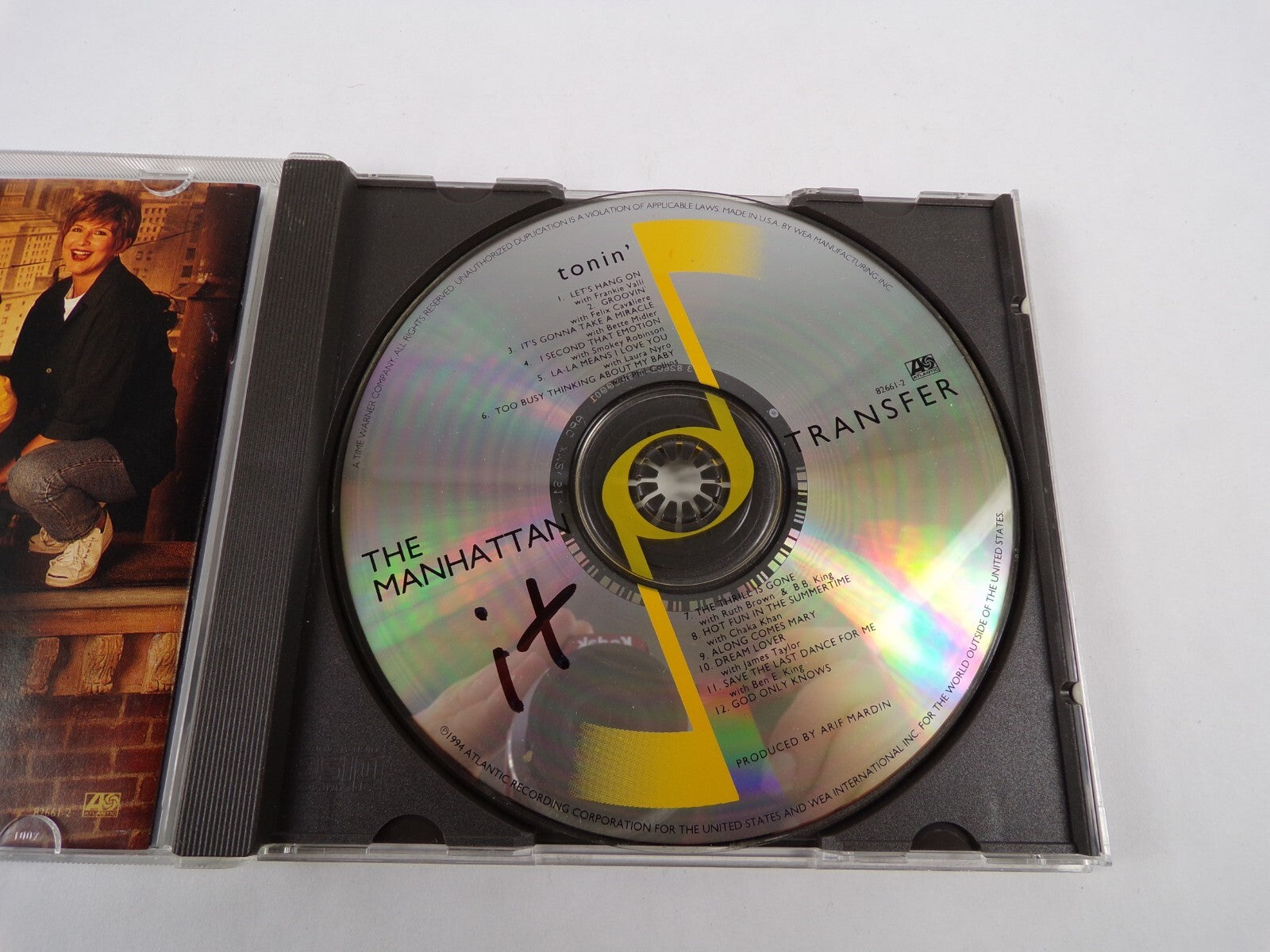 The ManhattaN Transfer Tonin Lets Hang On Groovin Its Gonna Take A Miracle CD#60