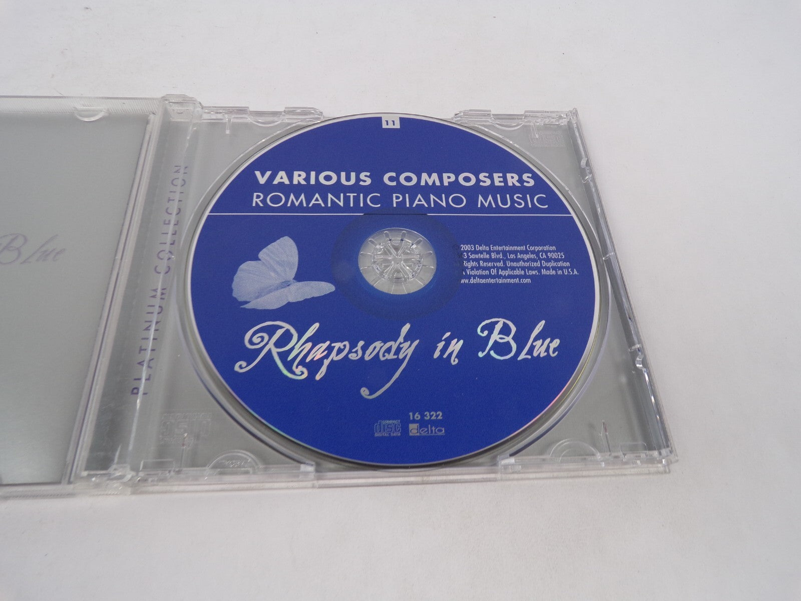 Rhapsody In Blue Various Composers Romantic Piano Music The Ultimate Piano CD#71
