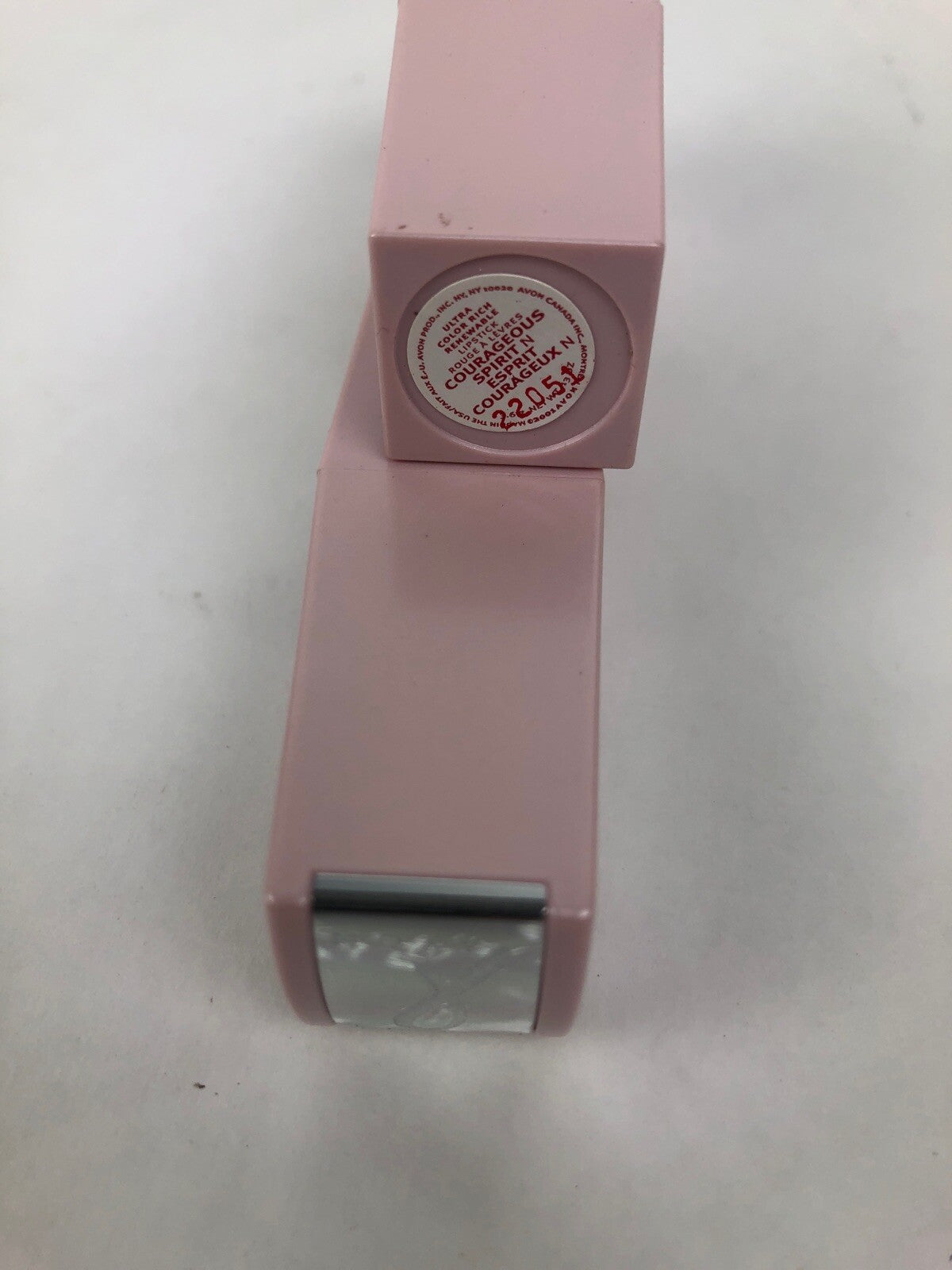 AVON Ultra Color Rich Renewable Lipstick Lot Of 2 Breast Cancer Case - FSTSHP