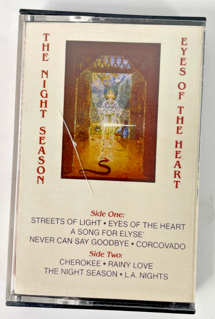 The Night Season– Eyes of the Heart Streets of Light A Song for Elyse #Cassette