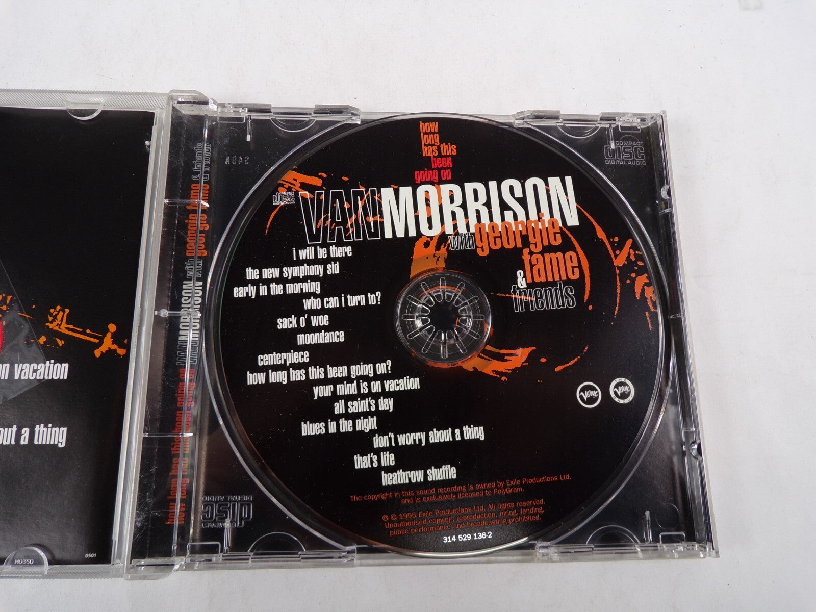 How Long Has This Been Going On Van Morrison With Georgie Fame & Friends CD#56