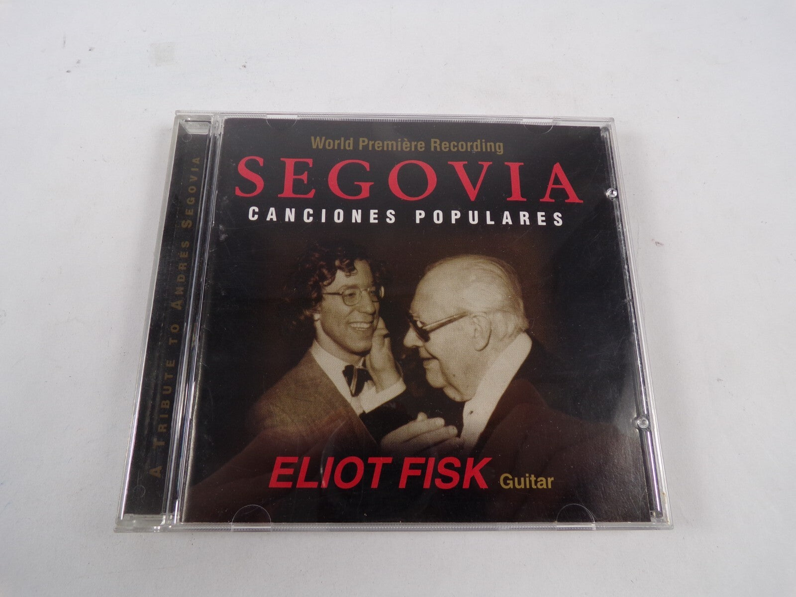 World Premiere Recording Segovia Canciones Populares Eliot Fisk Guitar CD #40