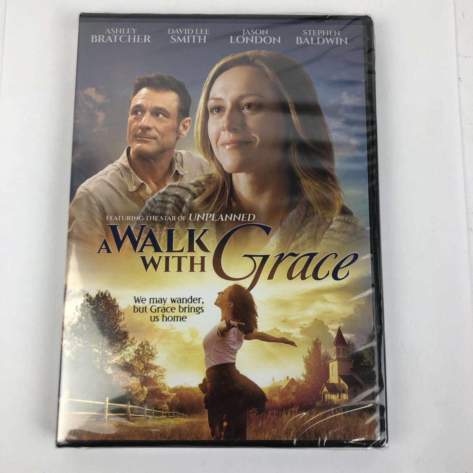 A WALK WITH GRACE DVD VIDEO SEALED ASHLEY BRATCHER JASON LONDON DAVID LEE SMITH
