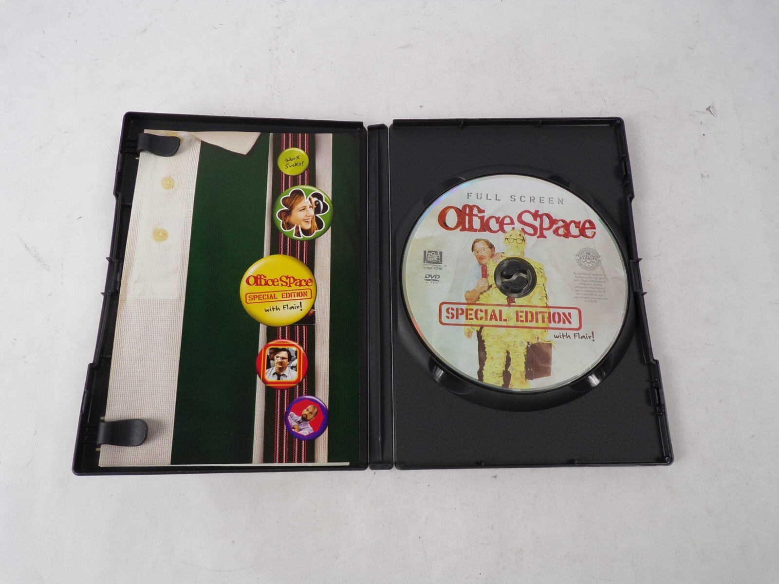 Office Space Special Edition With Flair! From Creator Mike Judge DVD Movies