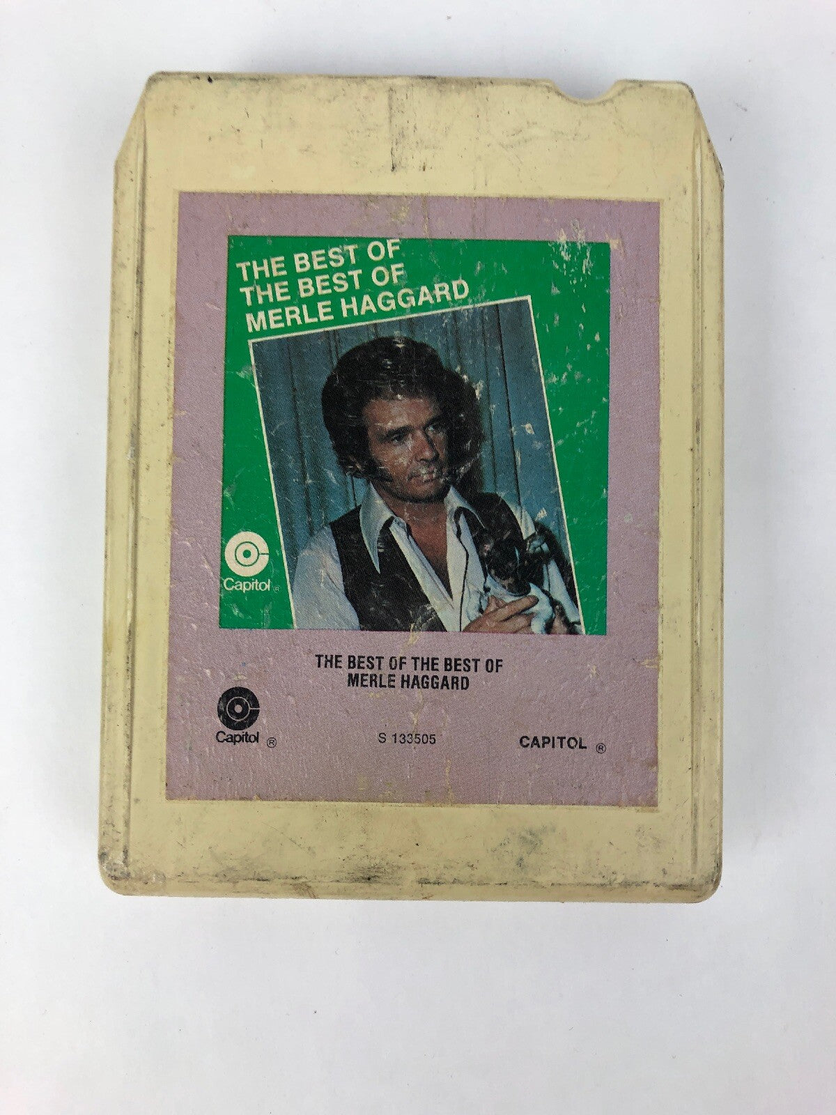 The Best Of The Best Of Merle Haggard  8 track tape Capitol Records- FSTSHP