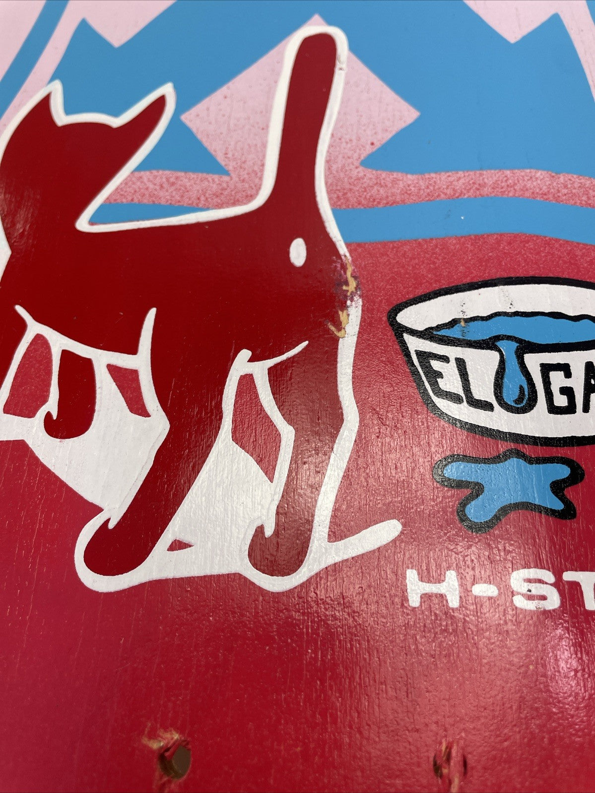 H-STREET Eddie Elguera + Tony Magnusson Reissue Skateboard 80s Wood Hell Concave