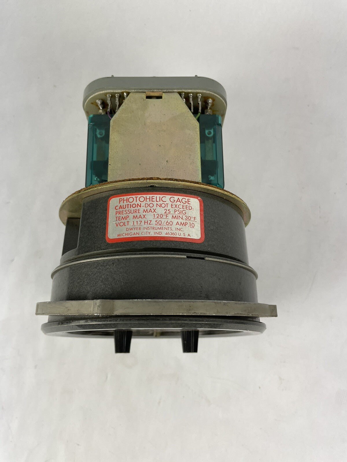 Dwyer Dwyer Instruments 3001 PHOTOHELIC   117vac  Pressure Switch Gage