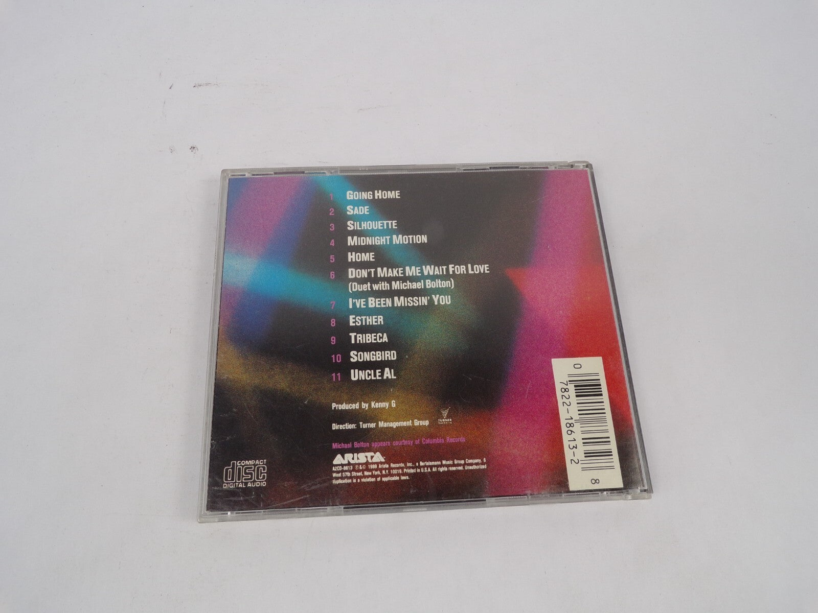 Kenny G Live Going Home Sade Sihouette Home Dont Make Me Wait For LoveCD#67