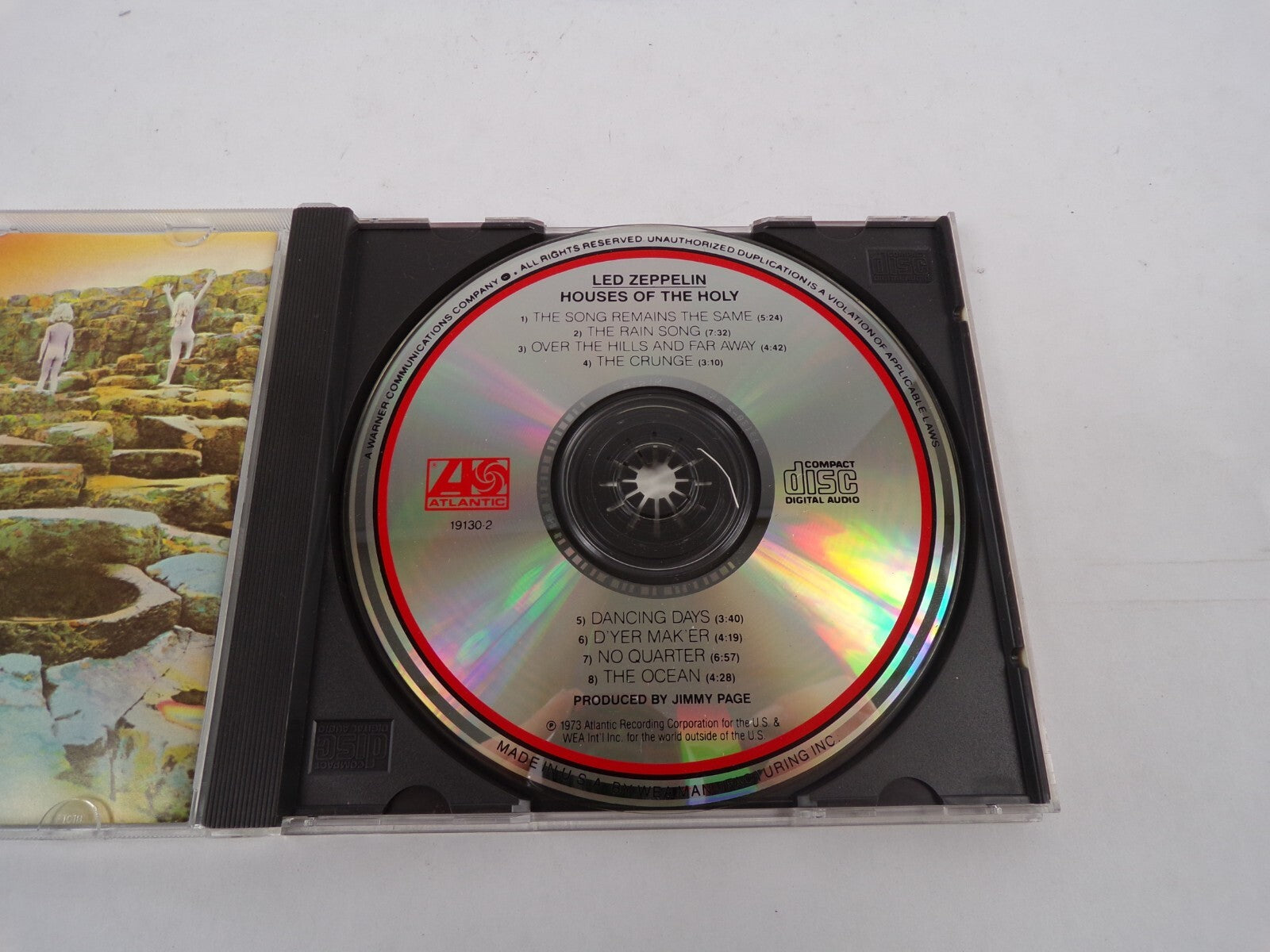 Led-Zeppelin House Of The Holy The Song Remains The Same The Rain Song OverCD#25