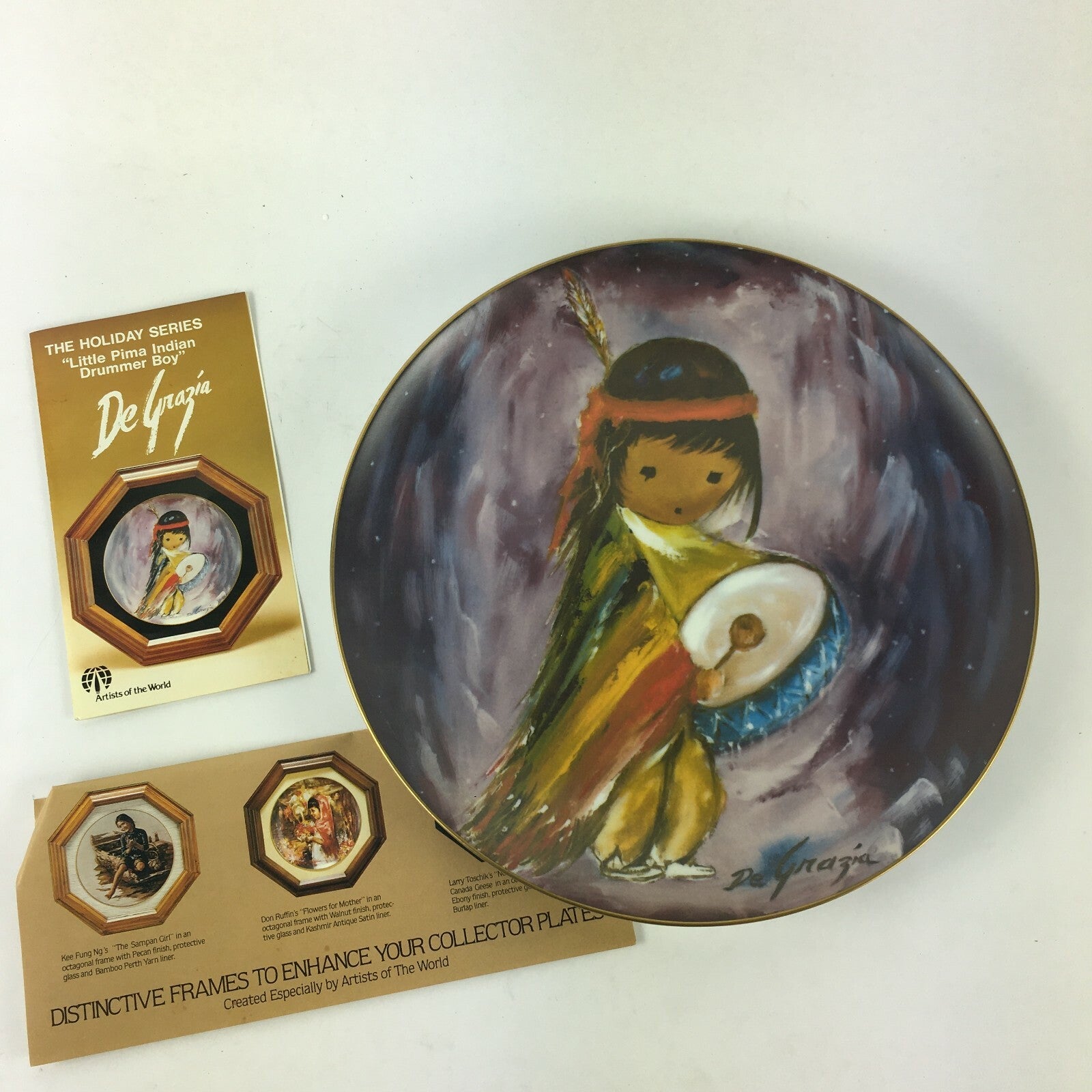 Pima Drummer Boy De Grazia paints the holidays Limited Edition