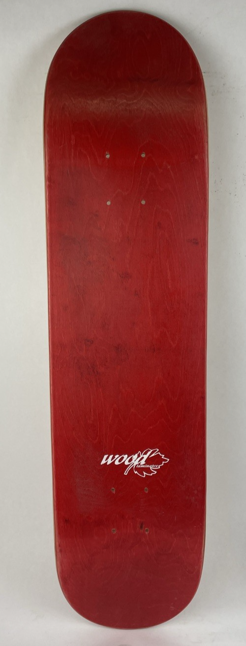 Vintage Woodchuck Circa 1996 Wood Laminate Skateboard Deck 7.75" x 31"