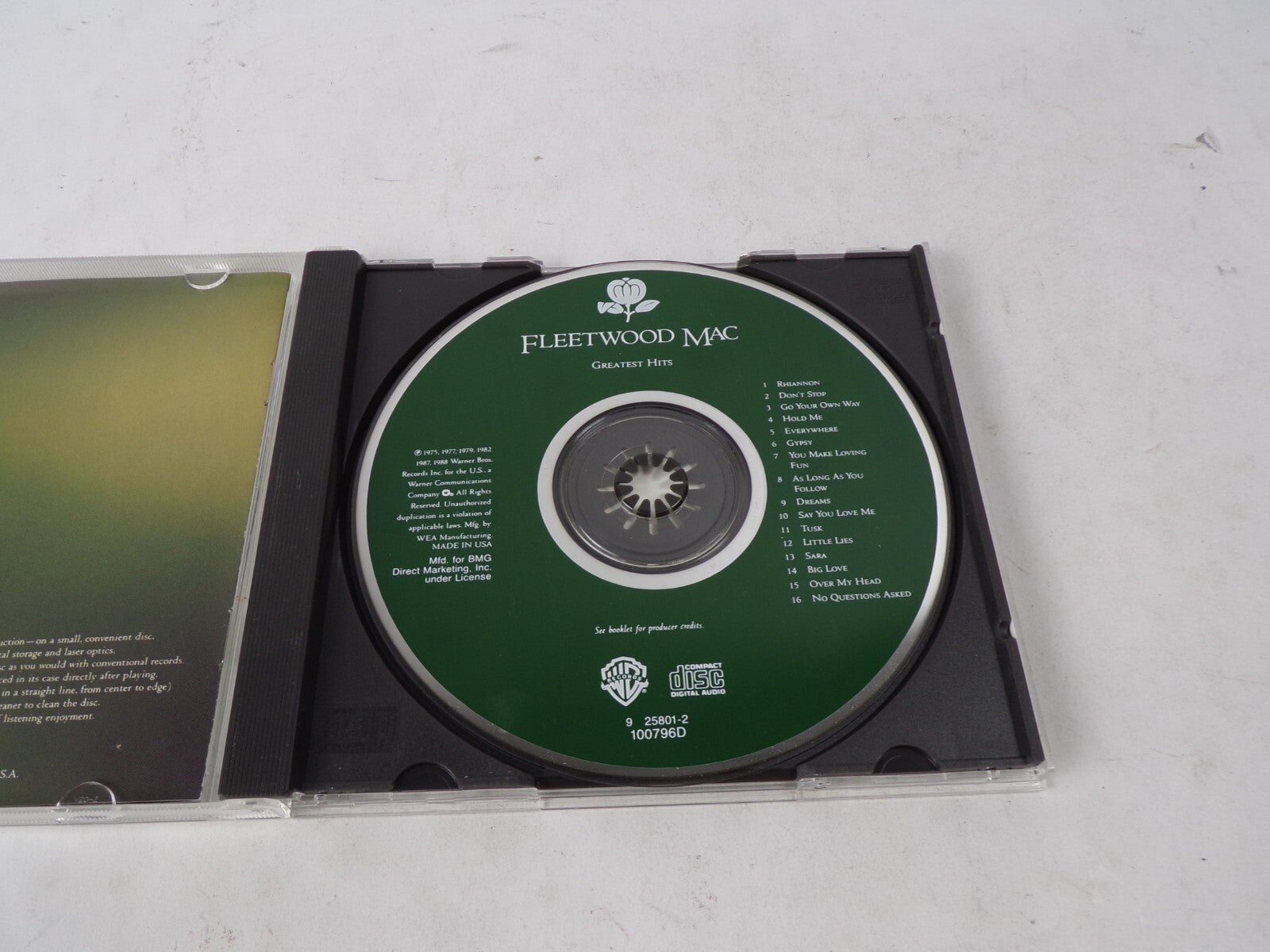 Fleetwood Mac Rhiannon You Make Loving Fun Little Lies Dont Stop DreamsCD#62