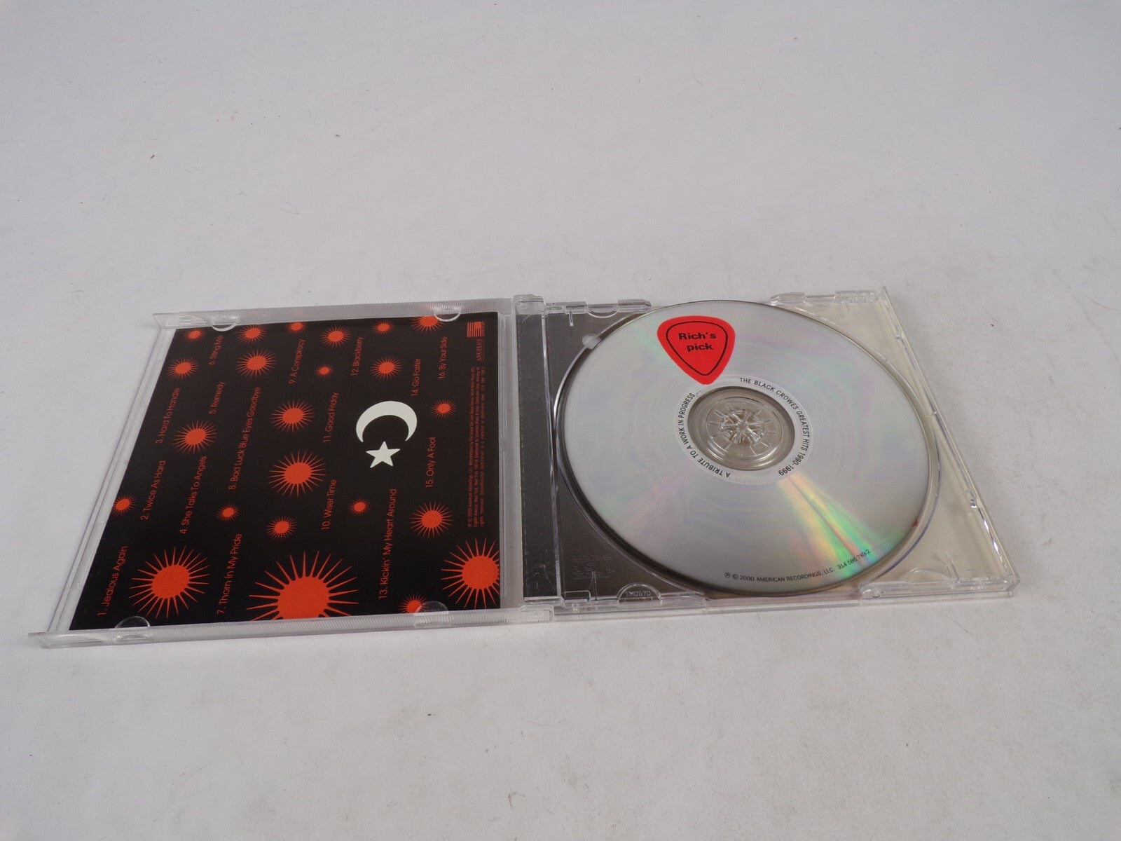 The Black Crowes Jealous Again Twice As Hard Hard To Handle She Talks To AnCD#15