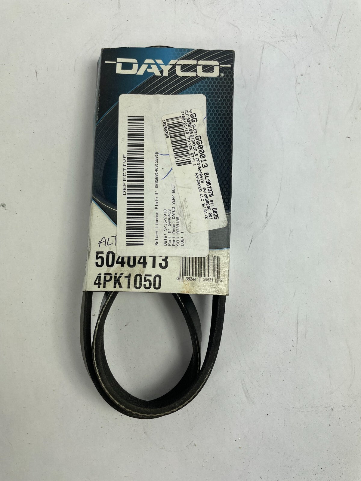 OEM Dayco Poly Rib Drive Rite 5040413 4PK1050 Check Belt Tensioner
