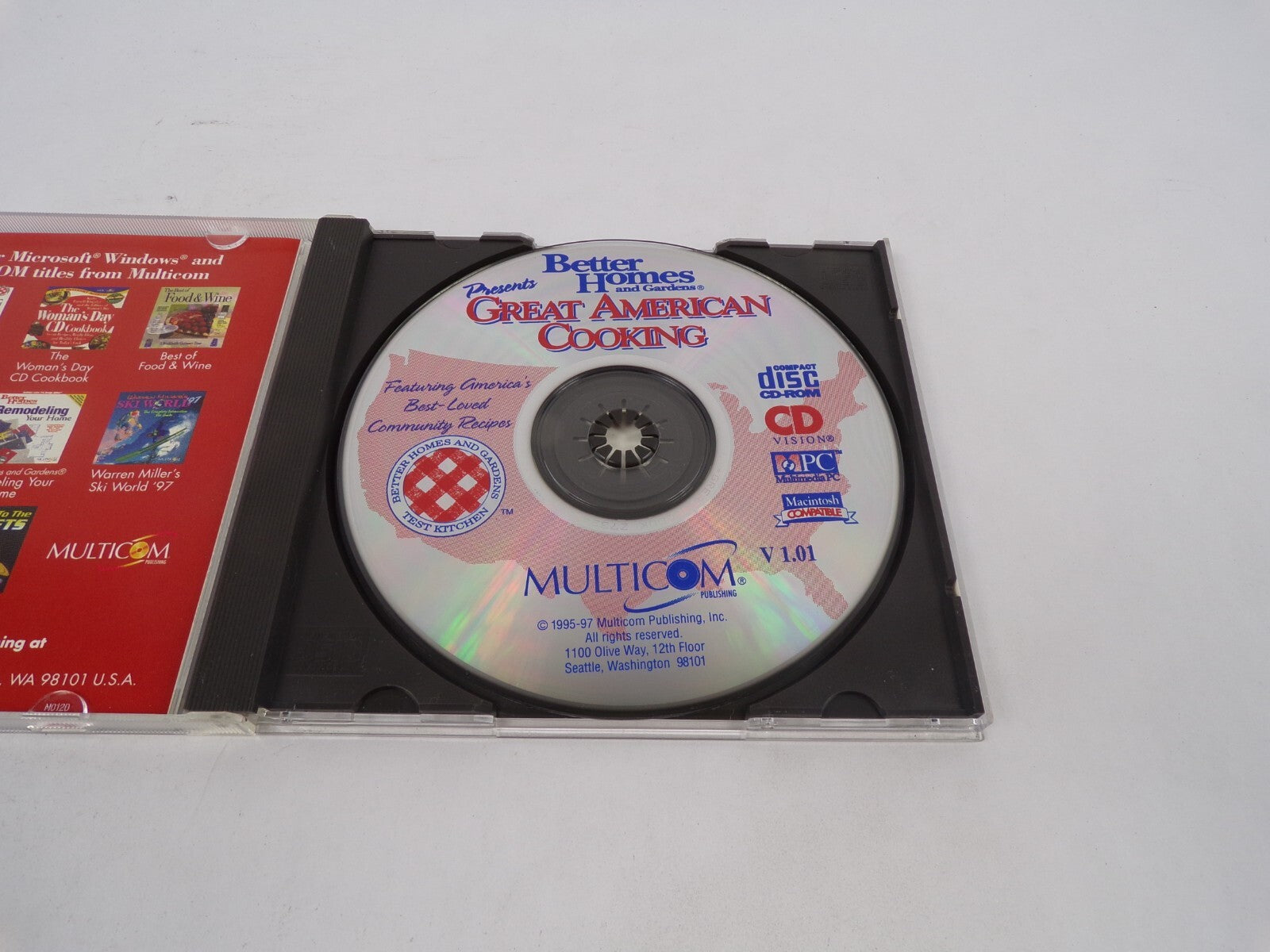 Better Homes Presents Great American Cooking Gain Skills From Dozens Of  CD#69