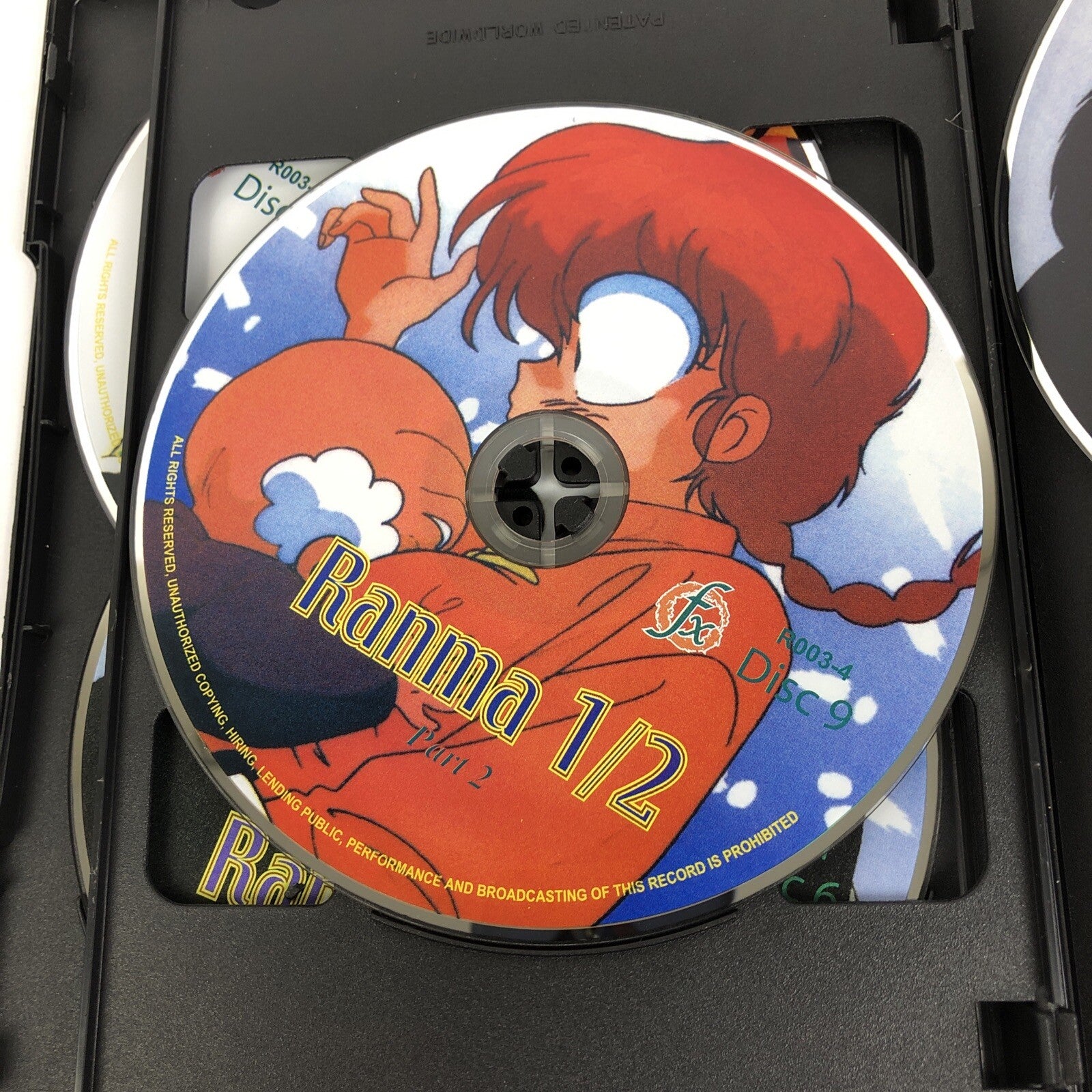 Ranma 1/2 TV Series Part 2  English Dubbed Anime DVD 6 Discs Episodes 41-88 MINT