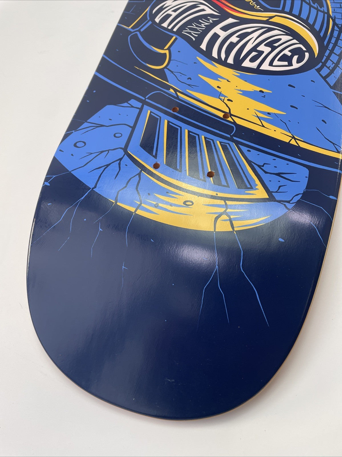 Matt Hensley H-STREET Vista Pole Swinger Skateboard Deck Signed 32" x 9"