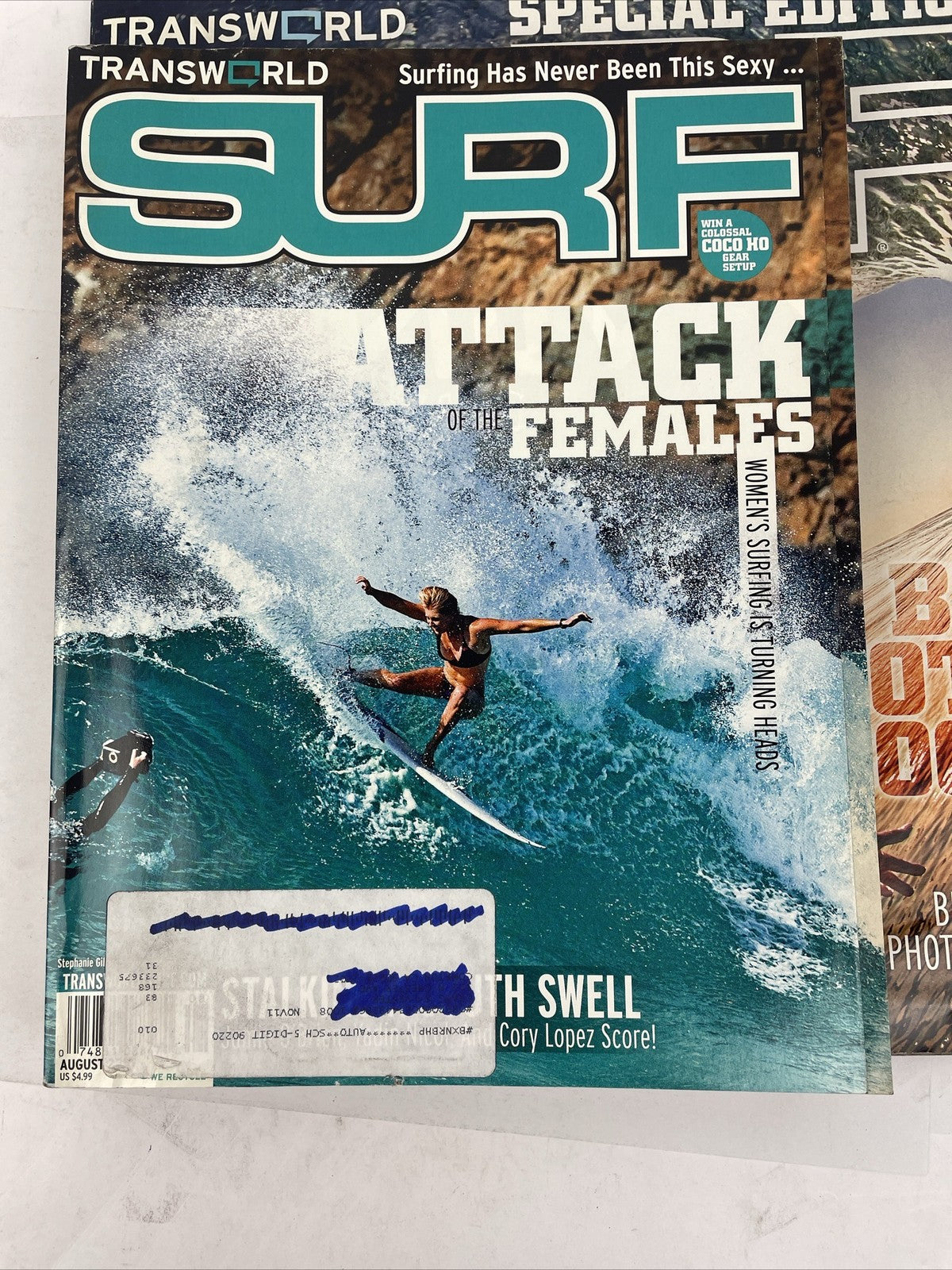 Transworld Surf Magazine Bundle 2010 8 x Total Magazines Of Awesomeness!! LOOK