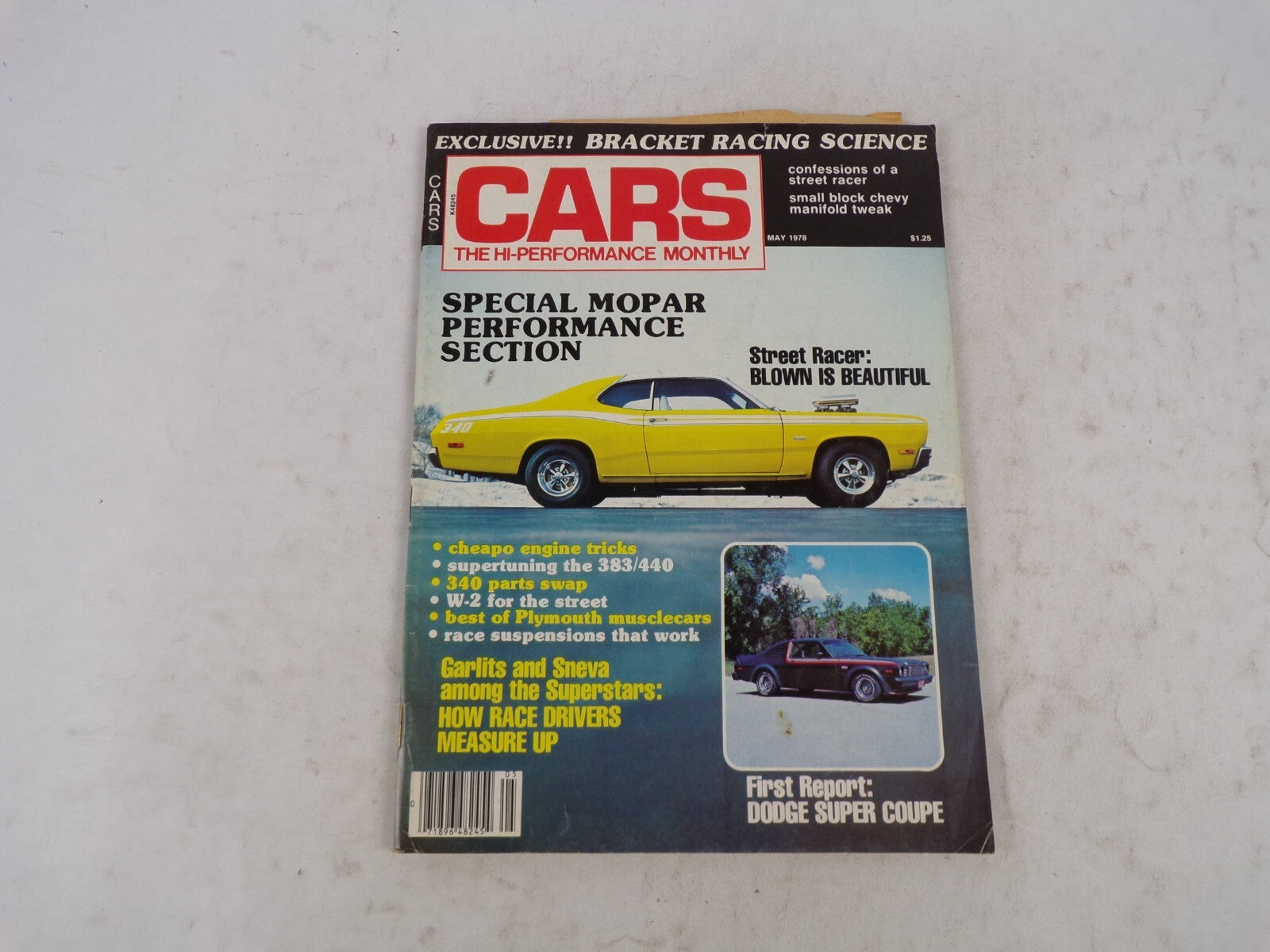 May 1978 Cars Hi-Performance Special Mopar Performance Section Exclusive!! Brack