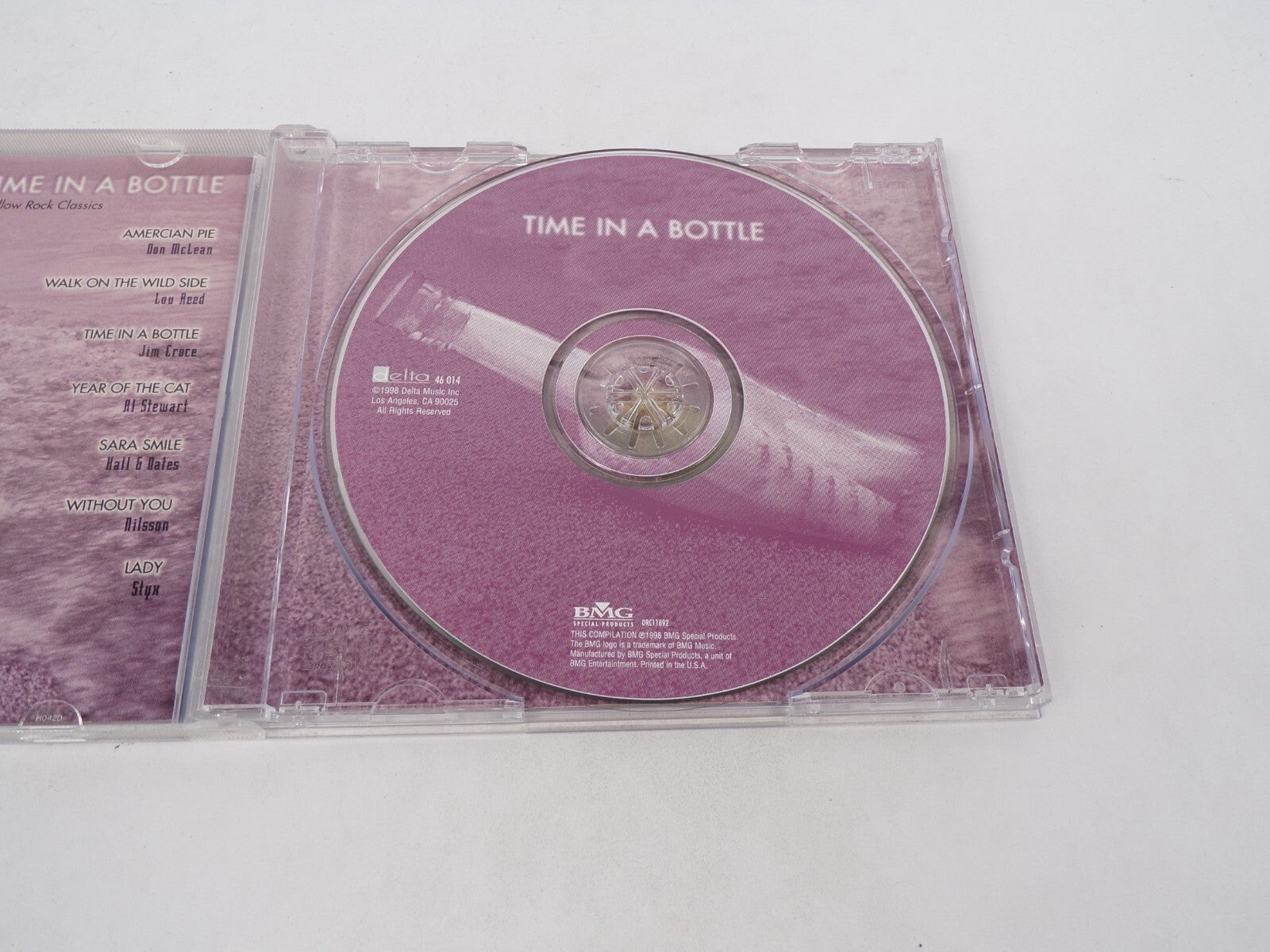 Time In A Bottle American Pie Without You Lady Sara Smile CD#71