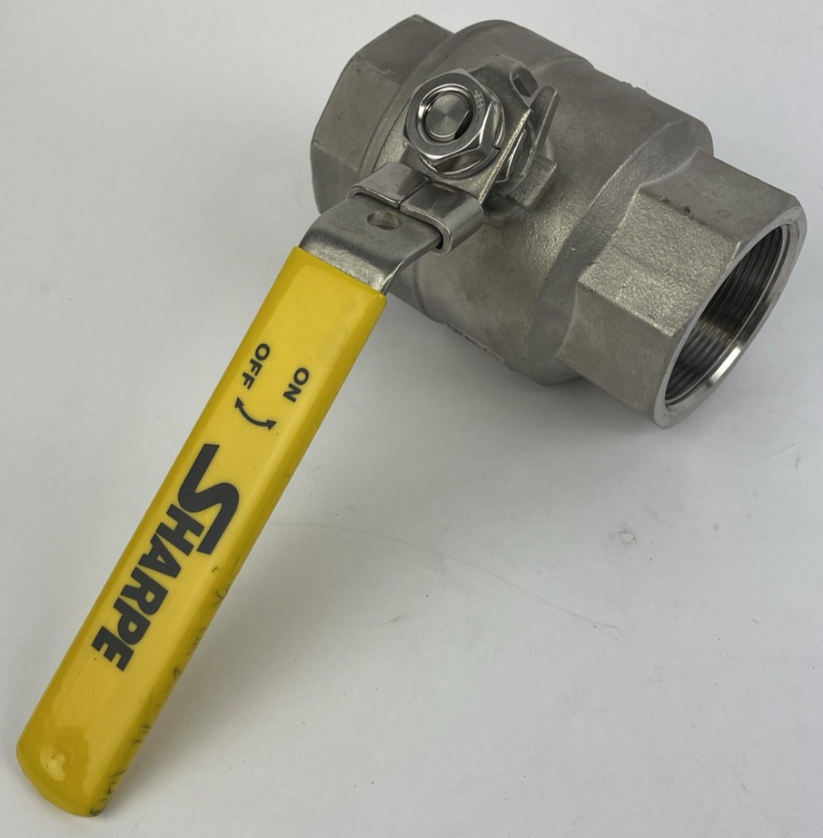 OEM Sharpe SS Stainless 2" NPT Ball Valve 50M76 CF8M 1000CWP 102 TEP