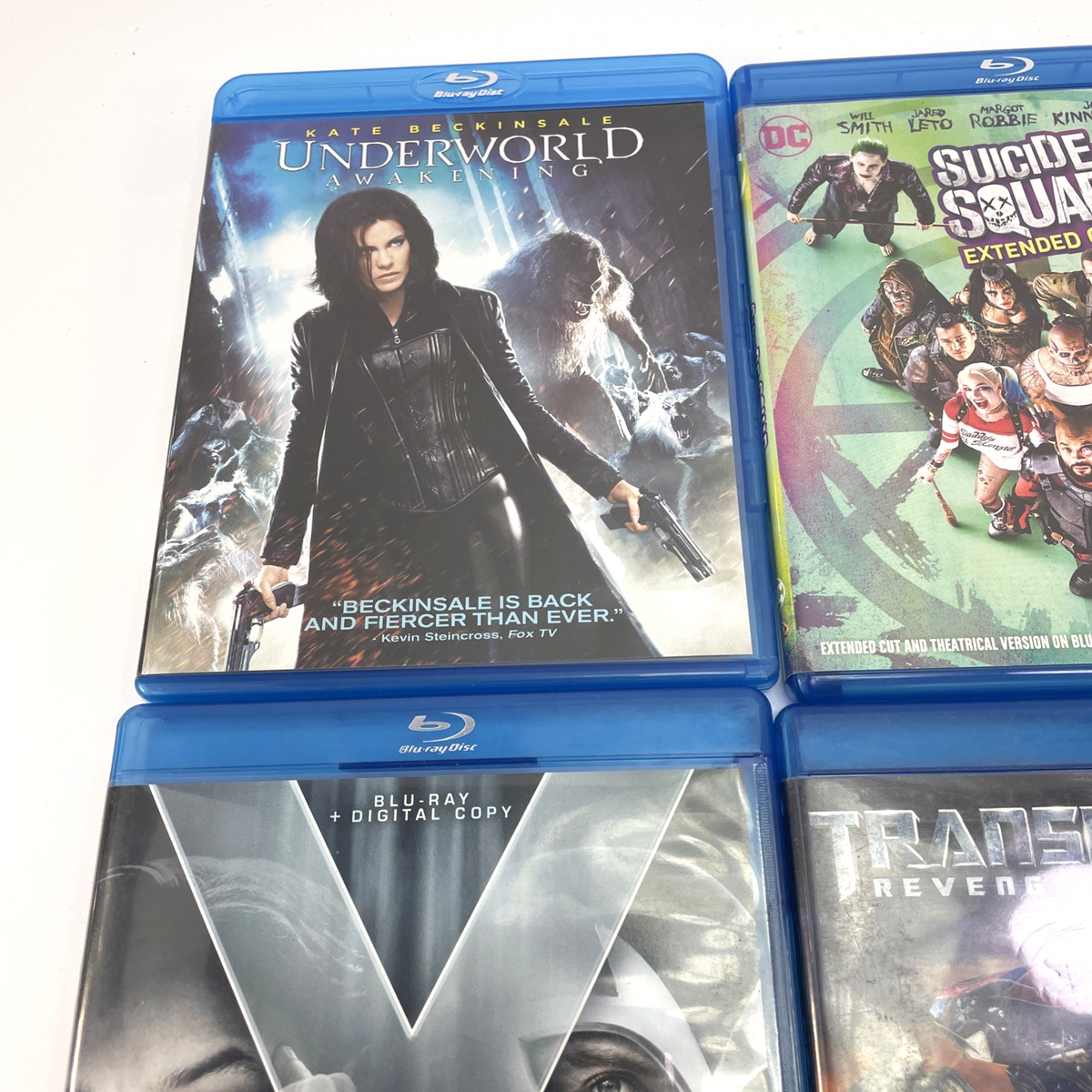 8 DC Animated Blu-ray Lot Batman, Suicide Squad, Spiderman, Ninja Turtles, X-Men