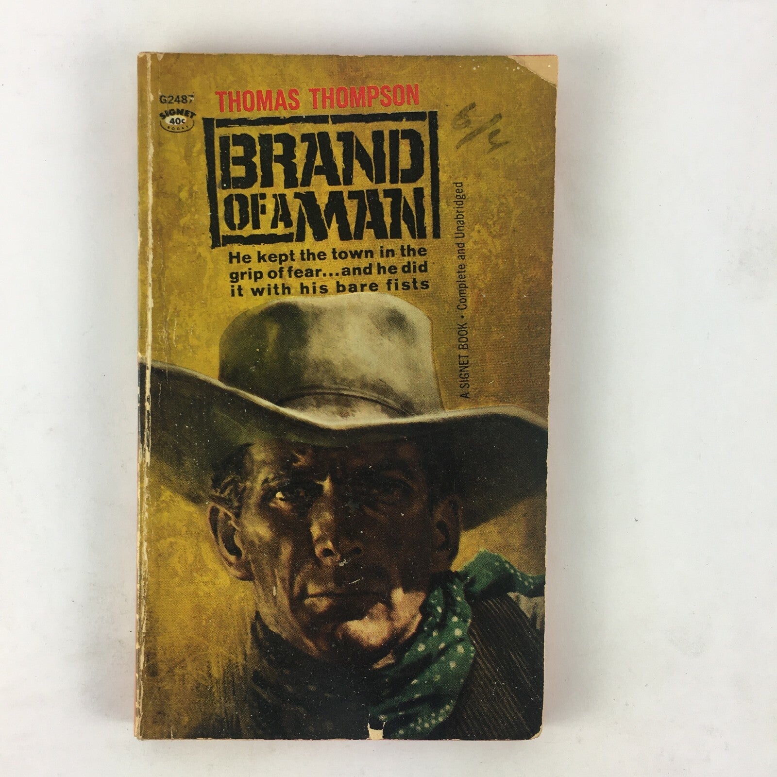 Thomas Thompson Brand of a Man Kept the town