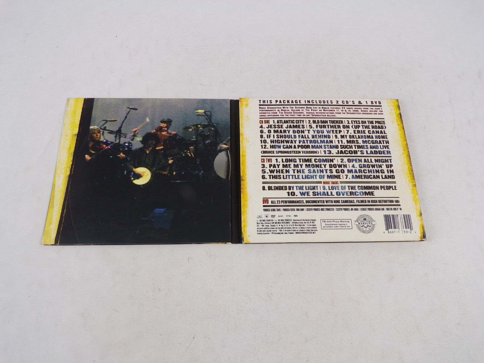 Live In Dublin Bruce Springsteen With The Sessions Band Long Time Comin' CD#58