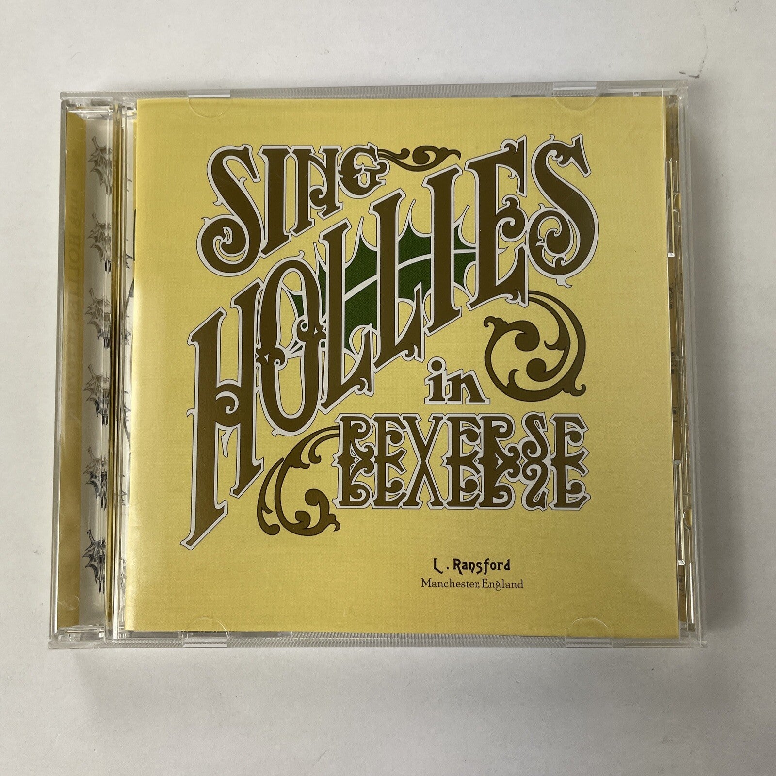 Various Artists - Sing Hollies in Reverse Rare CD   #20