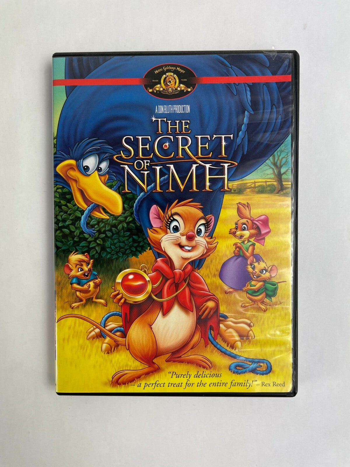 The Secret of Nimh DVD Movie A Don Bluth Production - Mint Disc