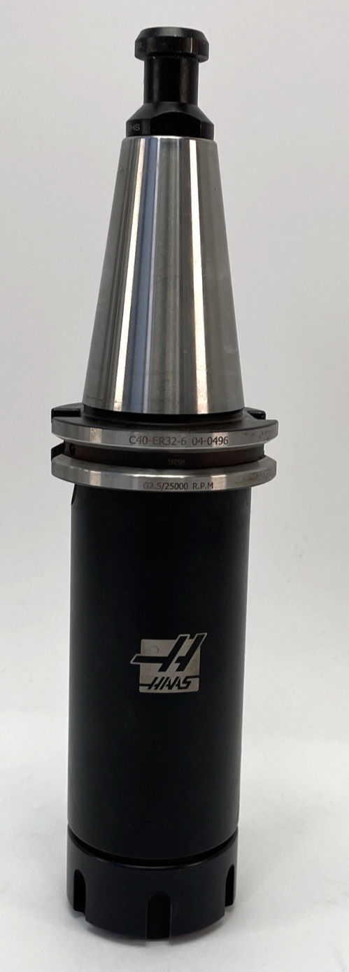 HAAS C40-ER32 -06 04-0496 G2.5/2500RPM 1F05H Collet Chuck + Maritool PS-7112HS