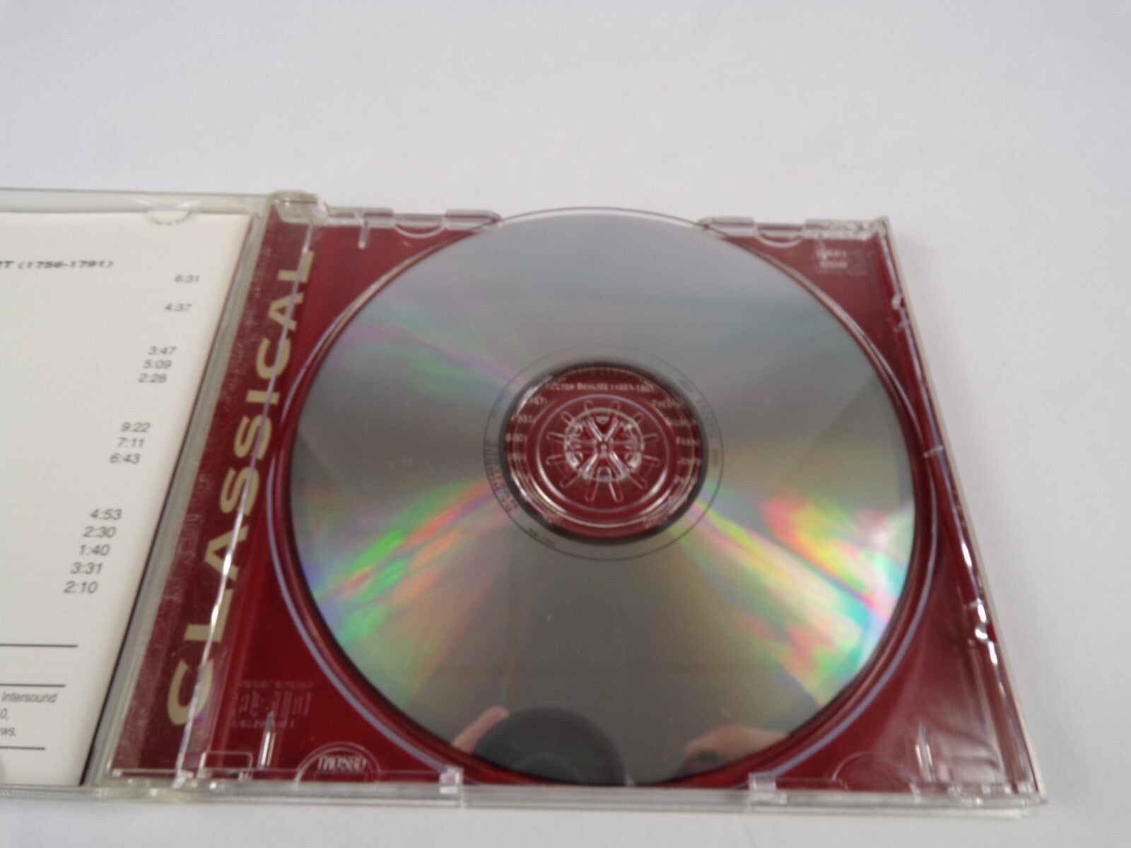 Classical Mozart Overture To Don Giovanni Violin Concerto No 3 CD#22