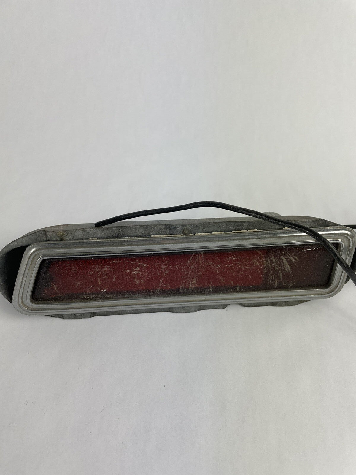 1970 Plymouth red marker light pair RH LH SAE PIA 70L OEM