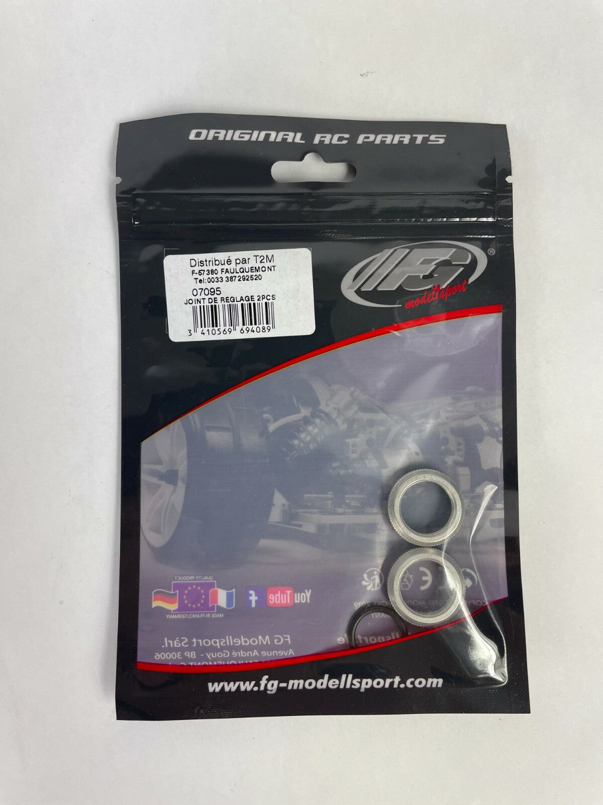 FG Modellsport Distribue Par T2M Faulquemont Joint De Reglage 2 PCS